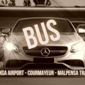Malpensa Airport - Courmayeur - Bus - Malpensa transfer