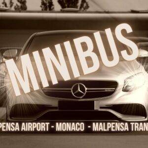 Malpensa Airport - Monaco - MiniBus - Malpensa transfer