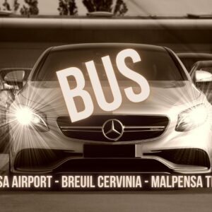 Malpensa Airport - Breuil-Cervinia - Bus - Malpensa transfer