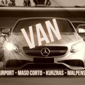 Malpensa Airport - Maso Corto - Kurzras - Van - Malpensa transfer