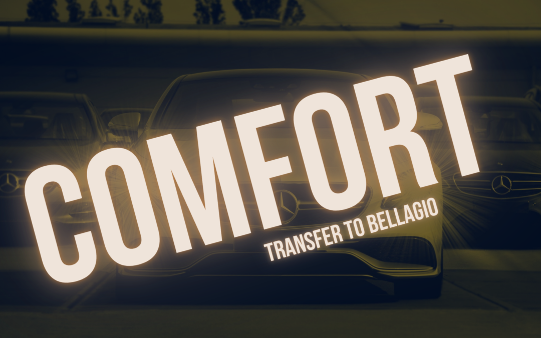 Comfort Transfer to Bellagio from Malpensa airport 170€