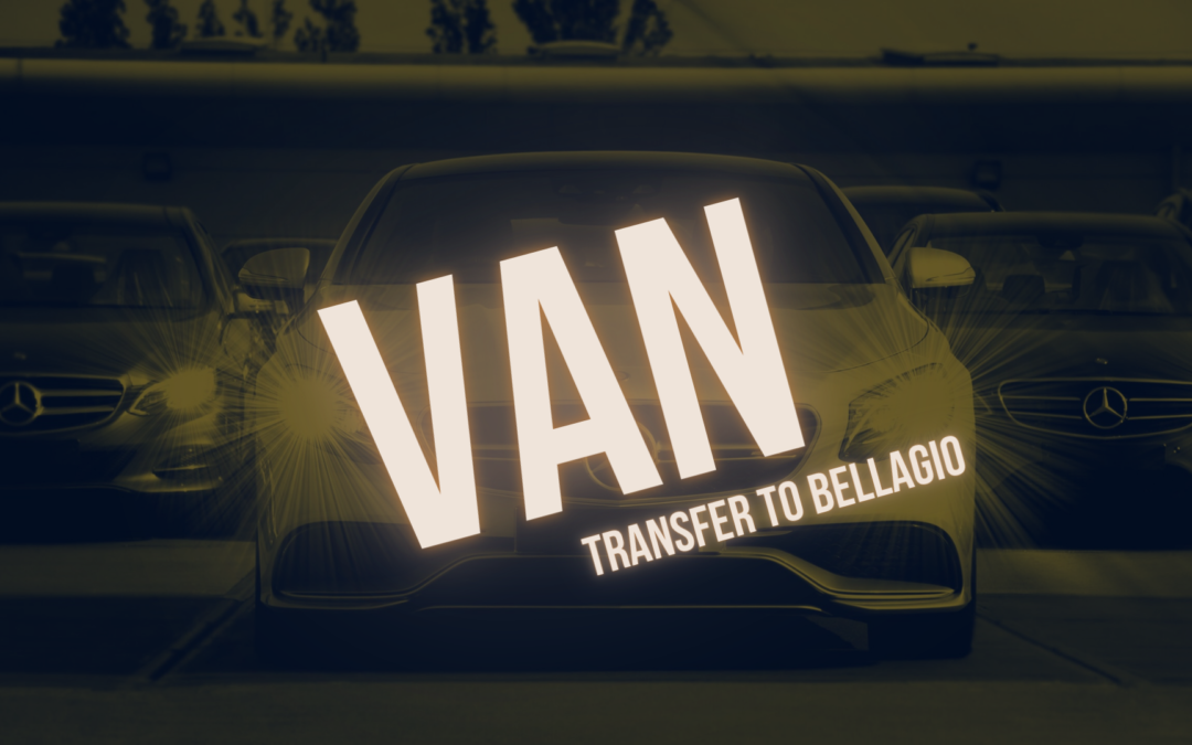 Van Transfer to Bellagio from Malpensa airport 200€