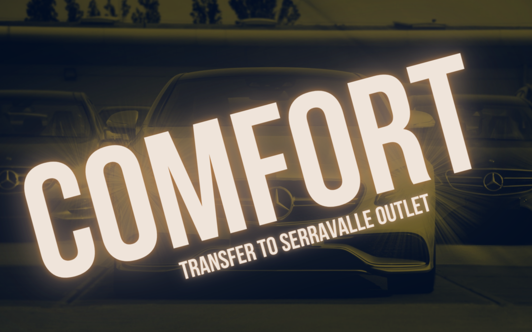 Comfort Transfer to Serravalle Outlet from Malpensa Airport 250€